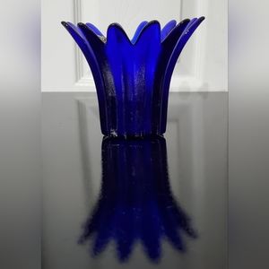 4 1/2" Cobalt Art Glass by Studio Nova made in Portugal 🇵🇹